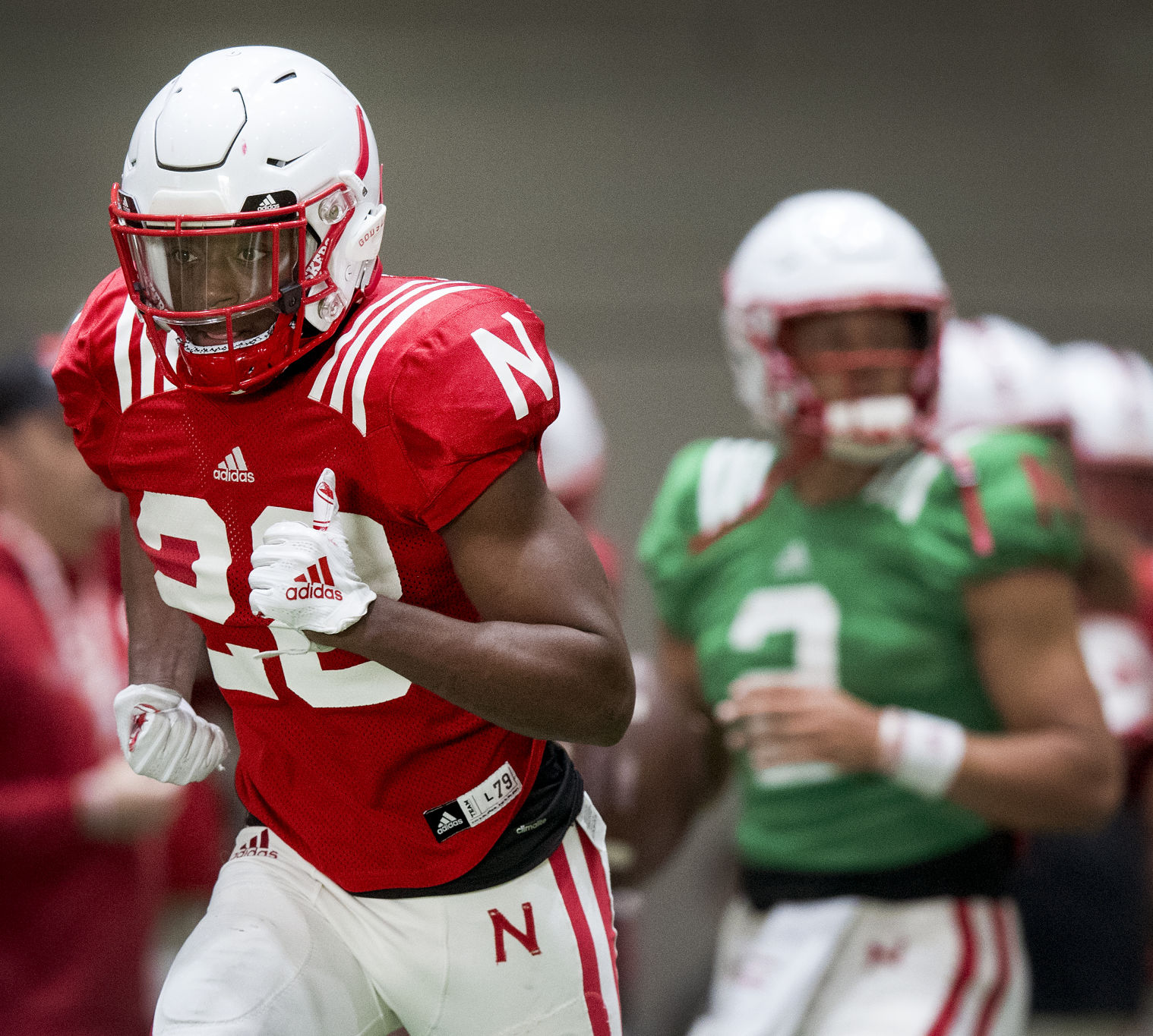Spring Football Practice, 3.27